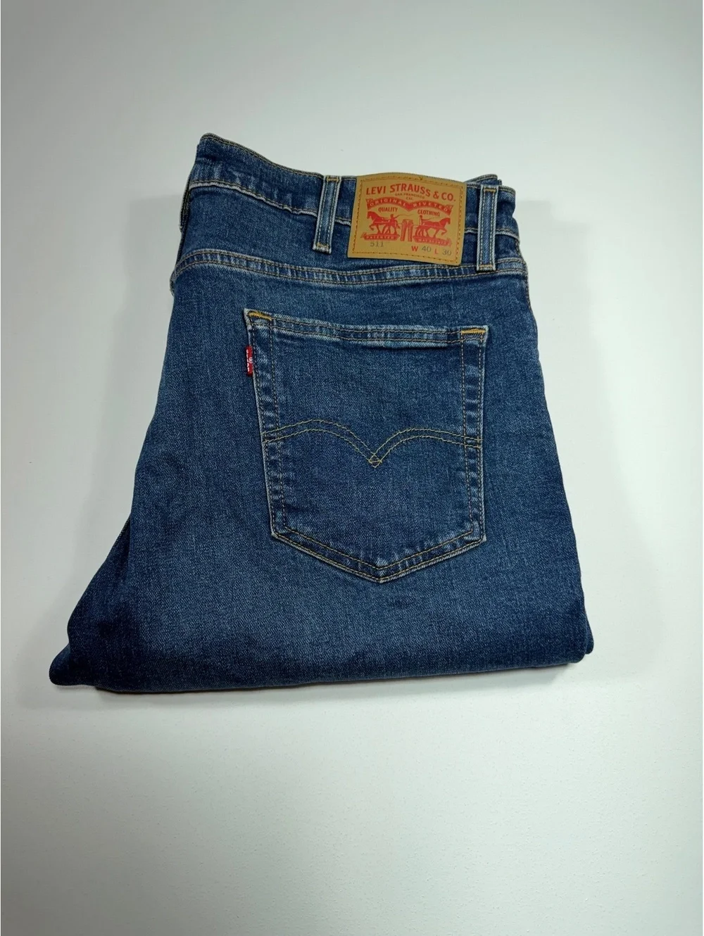 Levi’s 511 Slim Stretch Jeans Men’s 40x30 Medium Wash NWT New Tags